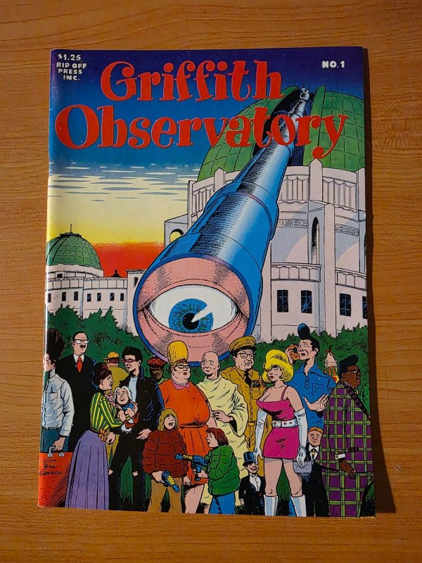 Griffith Observatory #1 ~ NEAR MINT NM ~ 1979 Rip Off Press Comics