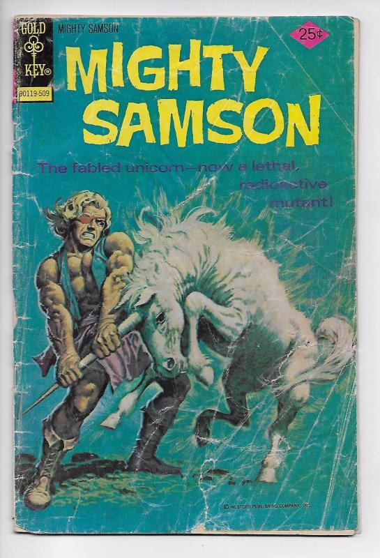 Mighty Samson #29 - John Warner / Jack Abel (Gold Key, 1975) - FR/GD