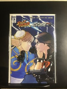 STREET FIGHTER X GI JOE #3 SUB IDW NM 1ST PRINT