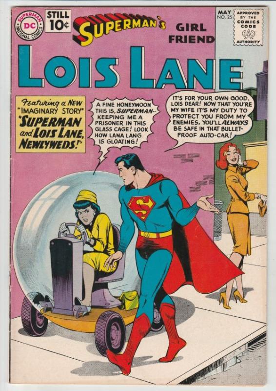 Superman's Girlfriend Lois Lane #25 (May-61) VF/NM High-Grade Superman, Lois ...