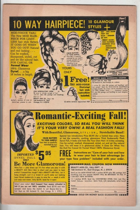 Young Love #72 (Jan-69) FN Mid-Grade