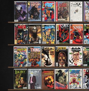 Huge Lot 140+ Comics with Batman: Gotham Knights, X-Men Classic & More!