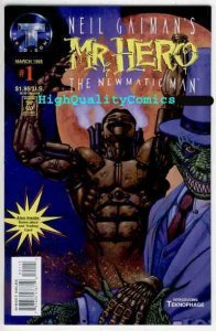 MR HERO #1 2 3, NM, Neil Gaiman's, Robot, Bryan Talbot, 1995, SteamPunk