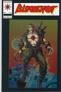 Bloodshot #1 - Chrome Cover - 1993 (High Grade) Holographic