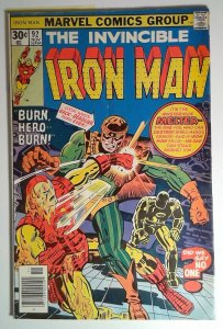 Iron Man #92 (1976) Marvel 6.0 FN Comic Book