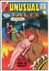 Unusual Tales #40 1963-Charlton-Voo Doo doll cover--Cloth of Death-Horror-t...