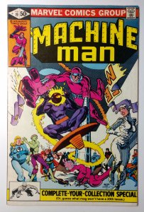 Machine Man #19 (6.0, 1981) 1st app of Jack O'Lantern