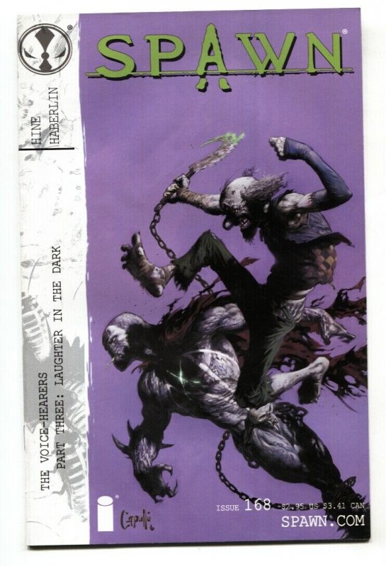 SPAWN #168 2007 Low print run-Image comic book