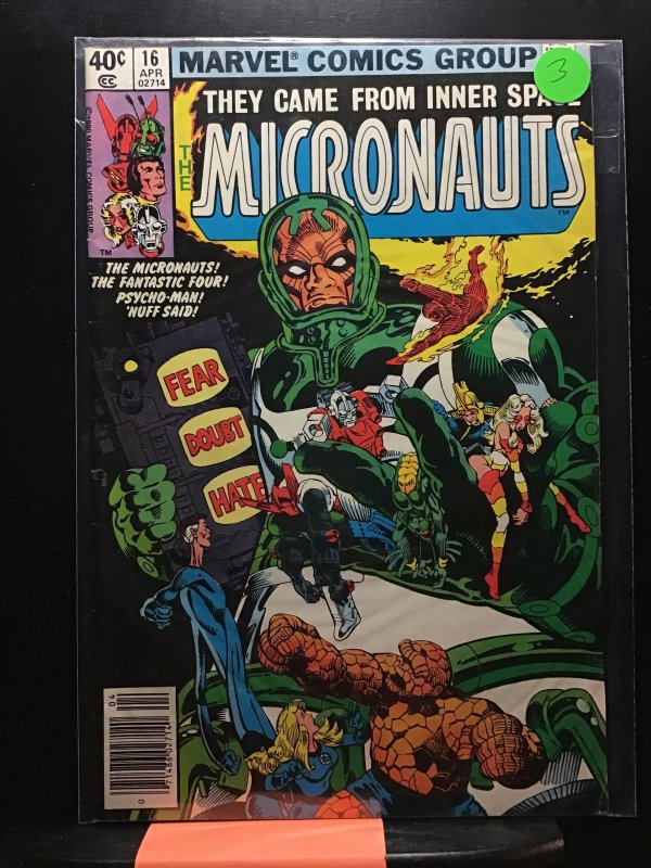 Micronauts #16 (1980)