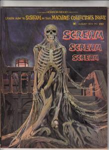 Scream Magazine #1 (Aug-73) VF/NM- High-Grade 