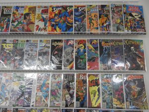 Huge Lot 130+ Comics W/ Batman, Superman, Catwoman+ Avg VF- Condition!!