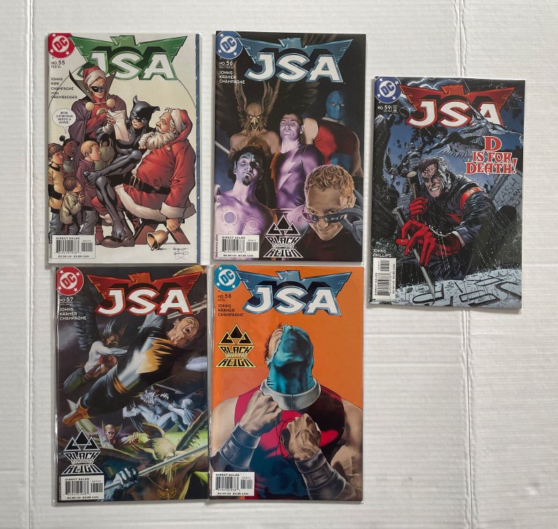 JSA  #51 - 59 Lot Of 9 2003 2004