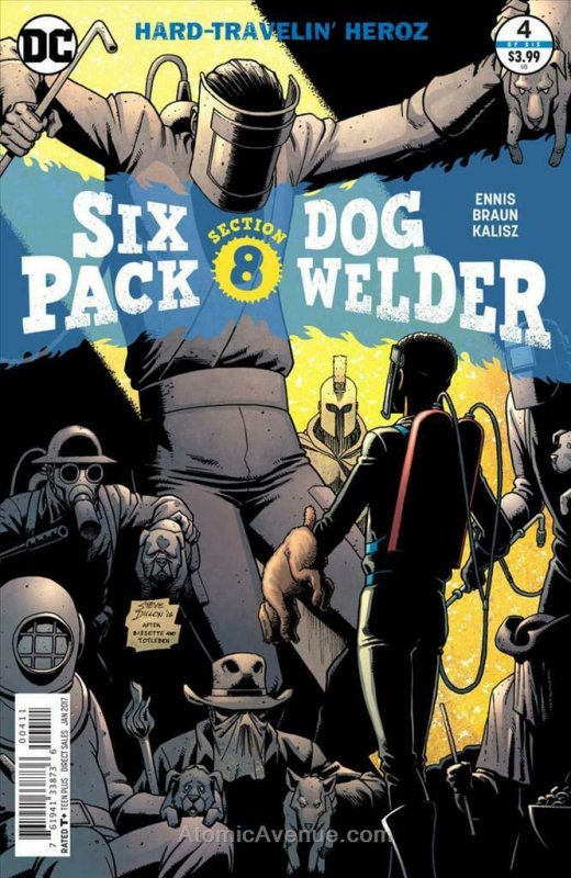 Sixpack and Dogwelder: Hard-Traveling Heroez #4 VF; DC | save on shipping - deta