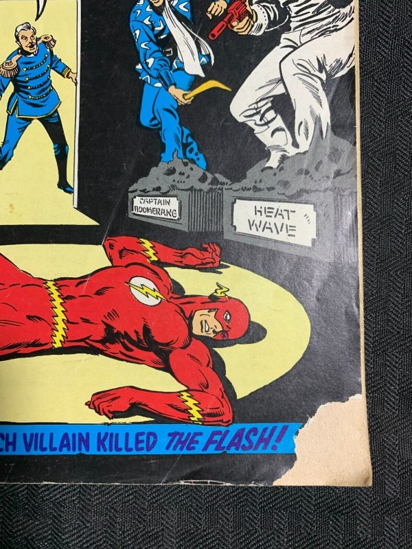 Vintage THE FLASH #128 G/VG 3.0 Planet Comics / Irv Novisk