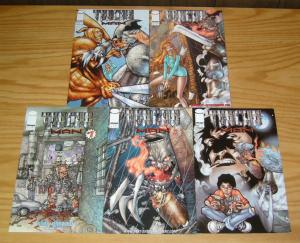 Tincan Man #1-3 VF/NM complete series + geof darrow variant + preview edition 2