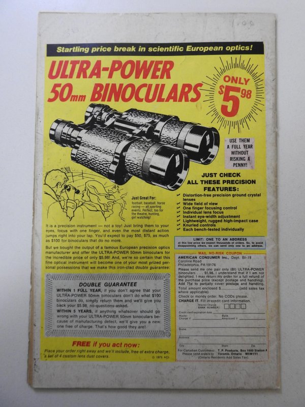 Daredevil #125 (1975) GD/VG Condition tape pull fc