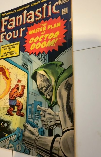 Fantastic Four #23 (1964) Dr Dooms master plan see description