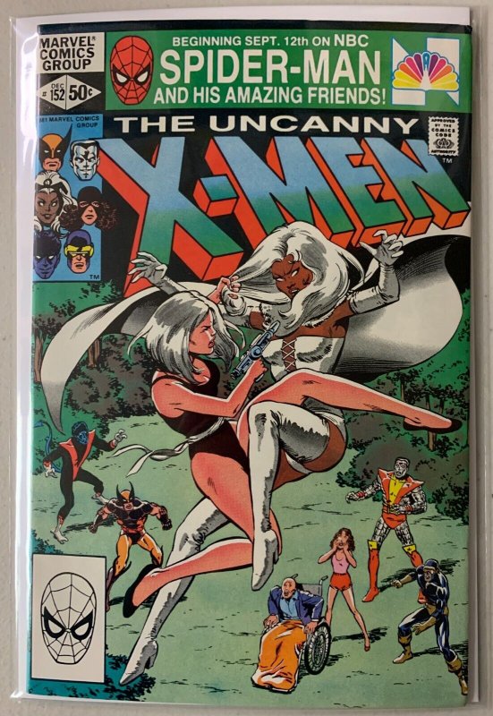 Uncanny X-Men #152 Direct Marvel 1st Series (8.0 VF) (1981)