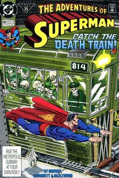 Adventures of Superman (1987 series)  #481, NM- (Stock photo)