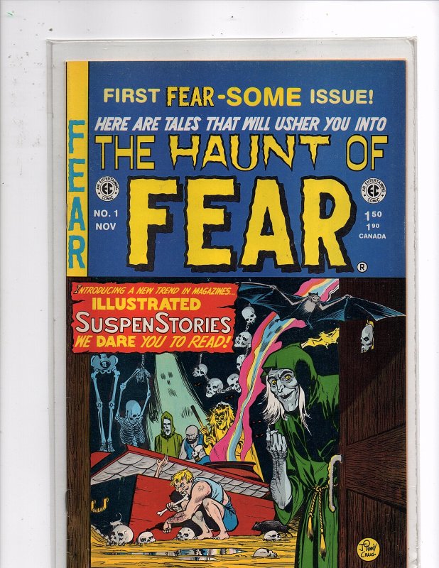 EC Comics The Haunt of Fear #1  Harvey Kurtzman Wallace Wood