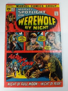 Marvel Spotlight #2 VG/FN 1st App of Werewolf By Night Marvel Comics C139A