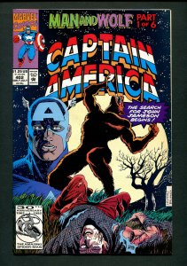 Captain America #402 ( 9.2 NM- )  Mark Gruenwald / July 1992