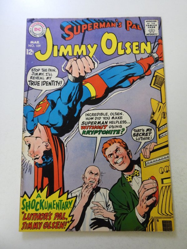 Superman's Pal, Jimmy Olsen #109 (1968) VF condition