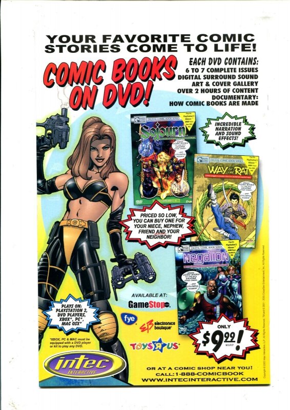 Sojourn #31 - Greg Land Cover Art (9.2) 2004