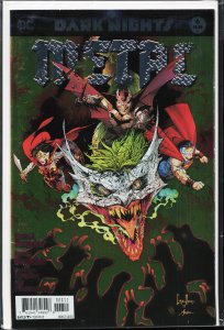 Dark Nights: Metal #6 Foil Cover (2018) Justice League