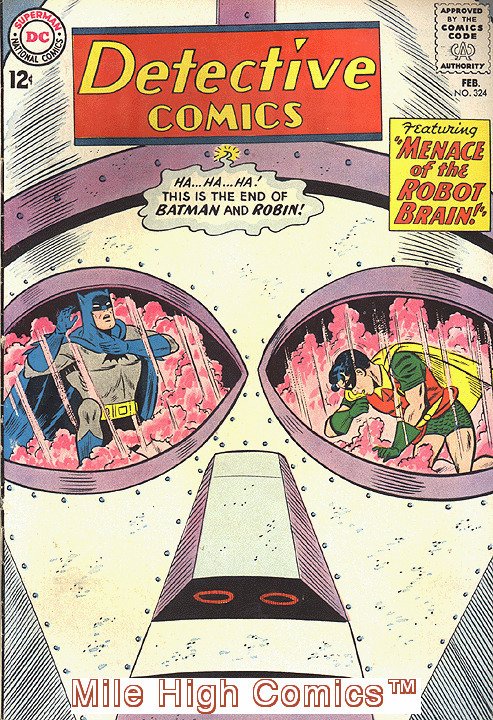 DETECTIVE COMICS  (1937 Series)  (DC) #324 Good Comics Book