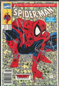 Spider-Man #1 Newsstand Edition (1990) Spider-Man