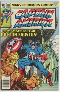 Captain America #236 (1968) - 5.5 FN- *Death Dive* 