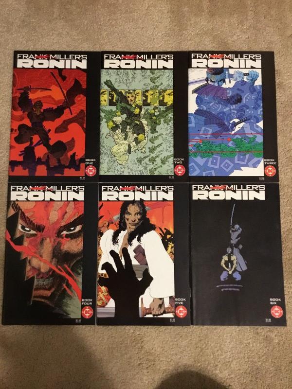 Frank Miller’s Ronin 1 - 6 * Complete Set * VF/VF+ * 1983