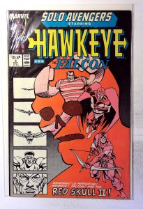Solo Avengers (Hawkeye) #6 (1988) Marvel Comics Falcon 1st Print Comic Book