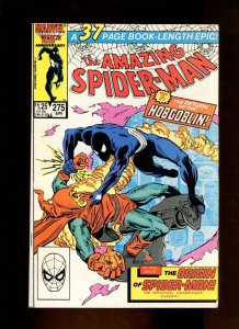 The Amazing Spider Man #275 - The Return Of The Hobgoblin! (9.2 OB) 1986