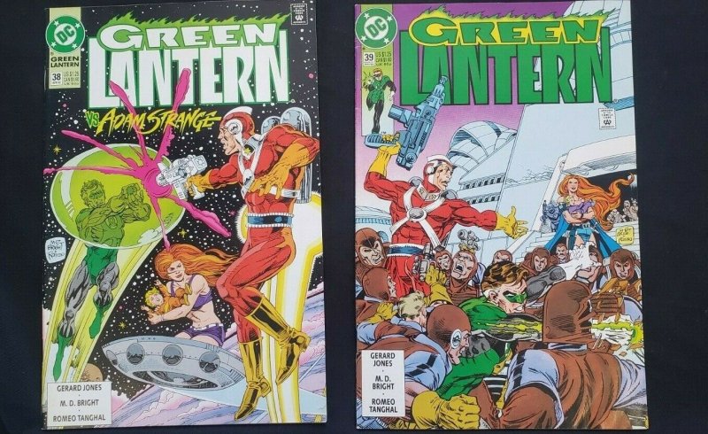 TRINITY/GREEN LANTERN 5PC (VF) GREEN LANTERN, GUY GARDNER REBORN, LOBO 1992-93