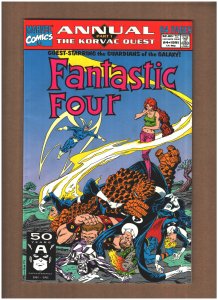 Fantastic Four Annual #24 Marvel Comics 1991 Korvac Quest GOTG app. VF 8.0