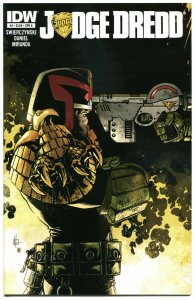 JUDGE DREDD #4 A, NM, IDW,  2012, Sci-fi, Police, I am the Law, more in store