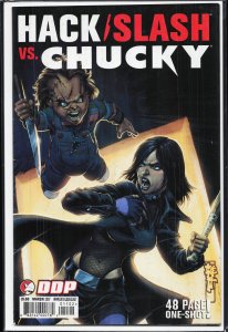 Hack/Slash vs. Chucky Cover B (2007) Cassie Hack