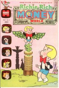RICHIE RICH MONEY WORLD (1972-1982) 5 VF-NM May 1973 COMICS BOOK