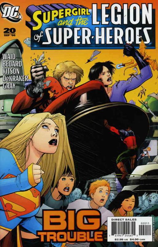 Supergirl and The Legion of Super-Heroes #20 VF/NM; DC | save on shipping - deta