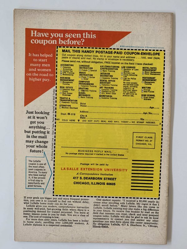 Astonishing Tales #17 (1973)