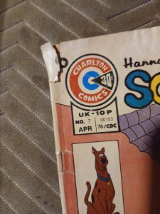 Scooby-Doo... Where Are You! #7 Bronze Age Cartoon (1976 Charlton Comics)