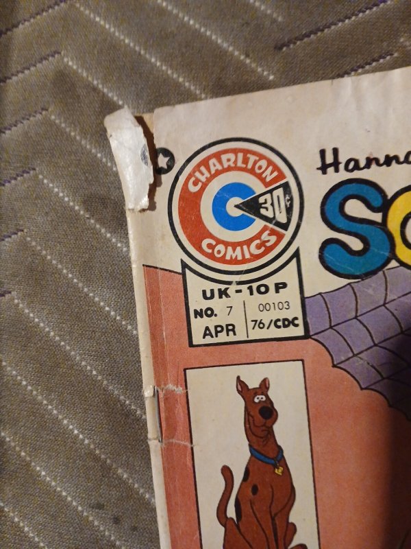 Scooby-Doo... Where Are You! #7 Bronze Age Cartoon (1976 Charlton Comics)
