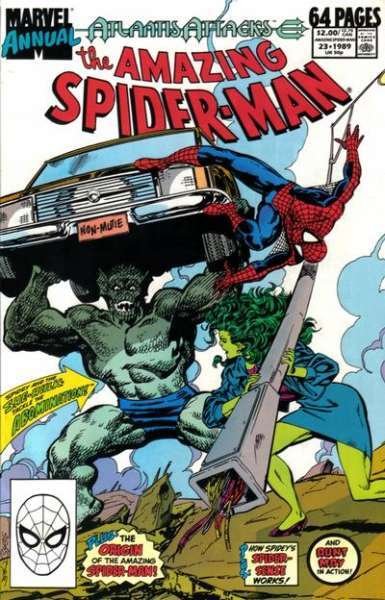 Amazing Spider-Man (1963 series) Annual #23, VF- (Stock photo)