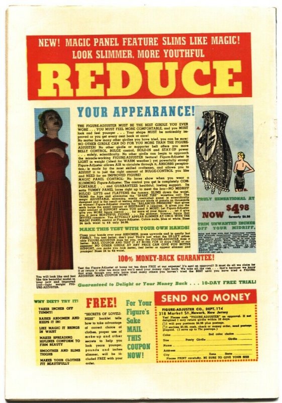 BUFALO BILL #6-1951-BONDAGE-HEADLIGHTS-INDIAN TORTURE-HIGH GRADE HORROR