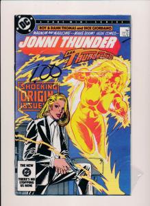 DC Jonni Thunder AKA Thunderbolt #1-3 (1,2,3) DC Comics 1985 ~ VF (HX276)