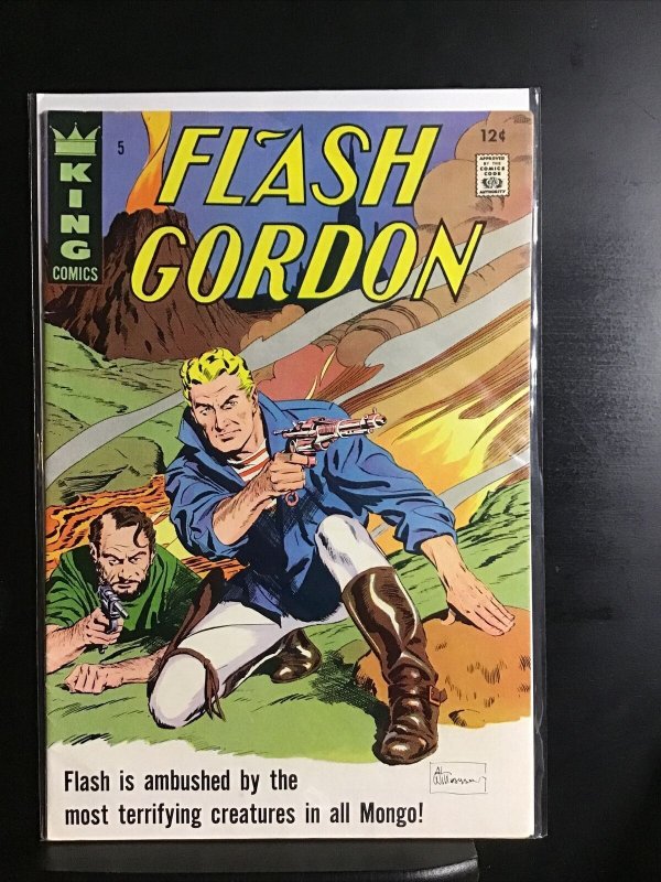 Flash Gordon #5 King Comics Vintage 12 Cent Silver Age Comic Book