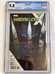 Weapon X #7 - CGC 9.8 - Marvel - 2017 - Wolverine! Weapon H! Alba! Rev Stryker!