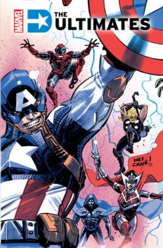 ??? [4 Pack] ULTIMATES #4 Lee Variant -TONY STARK IS DOOM! PRE ??